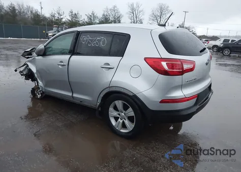 2012 Kia Sportage Lx из США, поврежденный, VIN KNDPB3A23C7221825